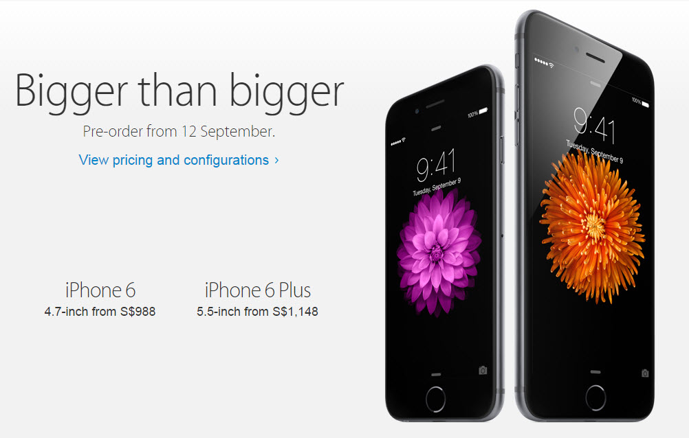 iPhone 6 马来西亚价钱 多少钱